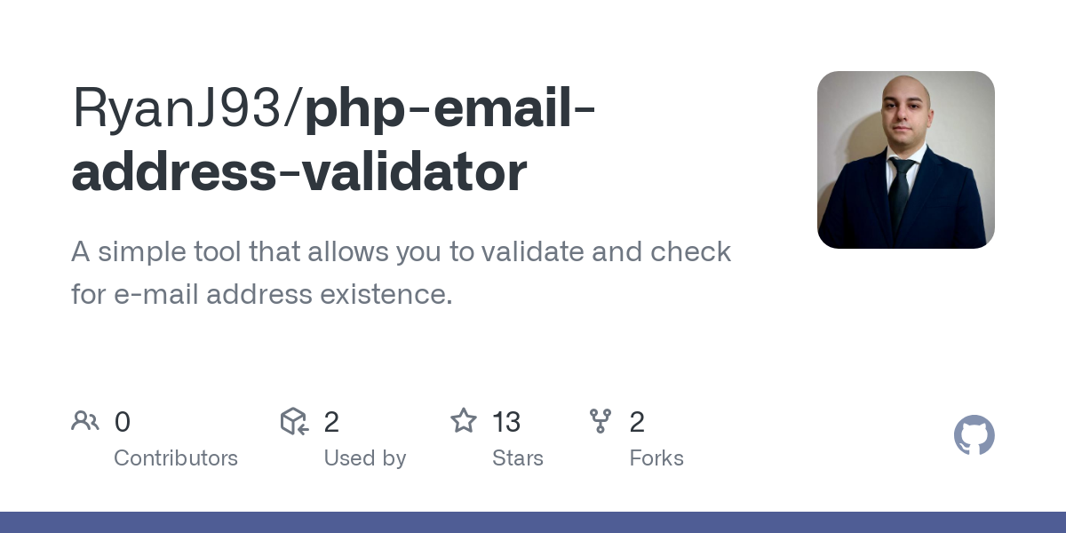 php email address validator