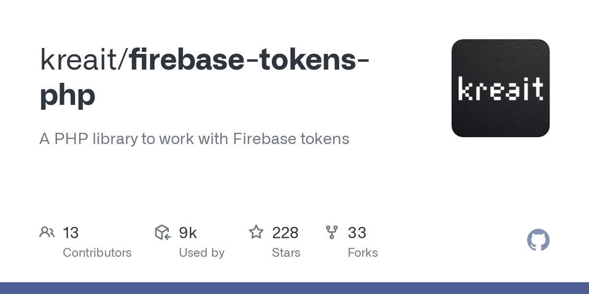 firebase tokens php