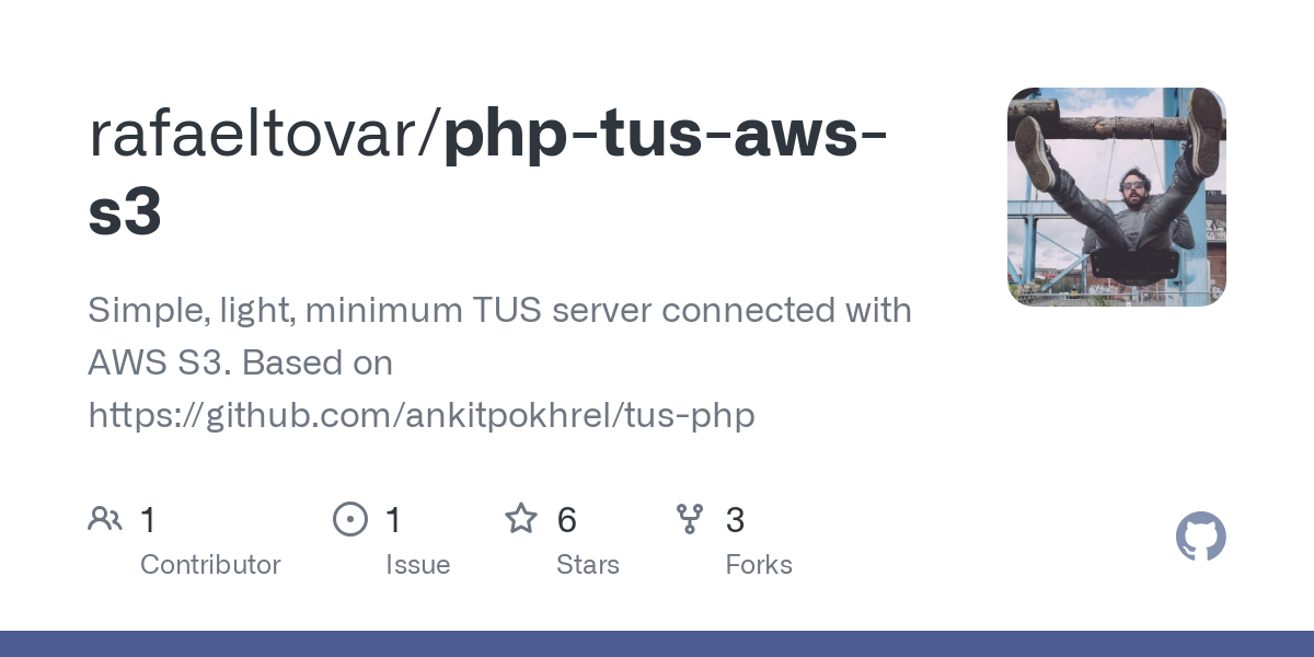 php tus aws s3