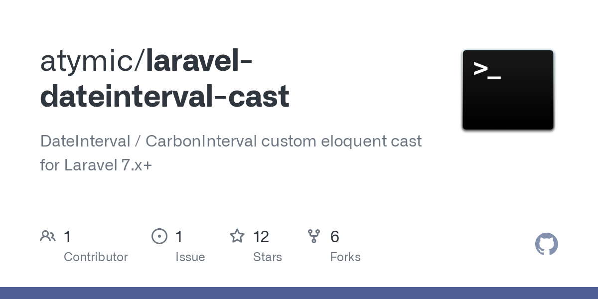 laravel dateinterval cast