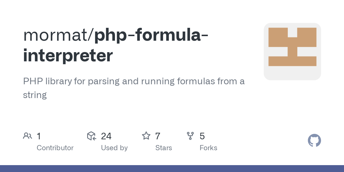 php formula interpreter