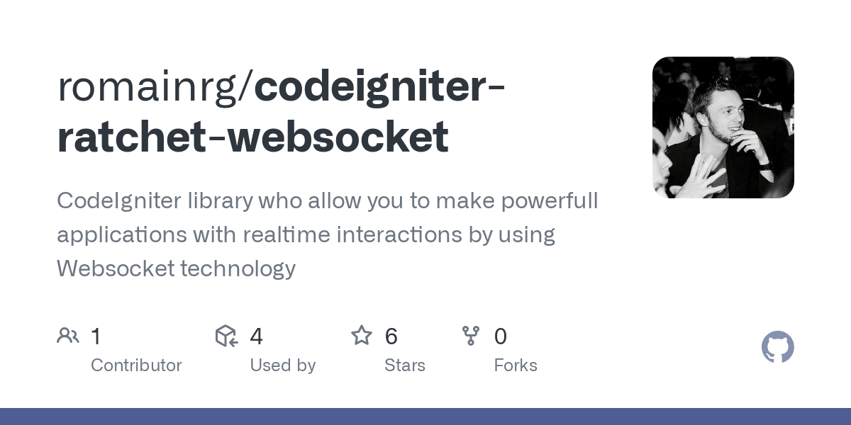 codeigniter ratchet websocket