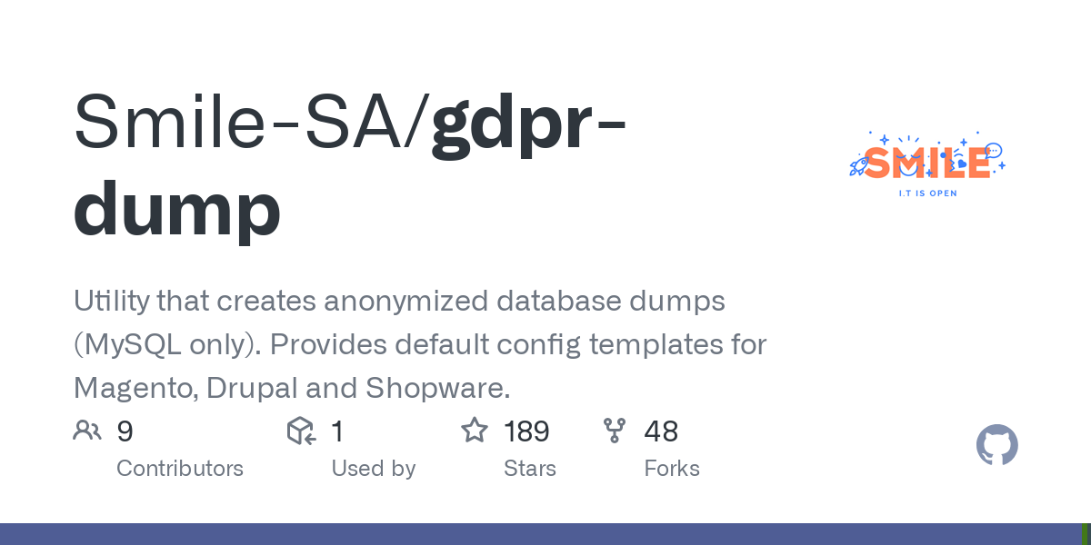 gdpr dump