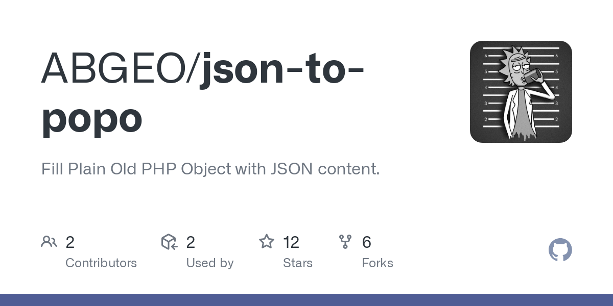 json to popo