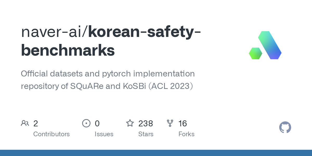 korean safety benchmarks