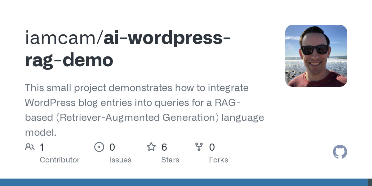 ai wordpress rag demo