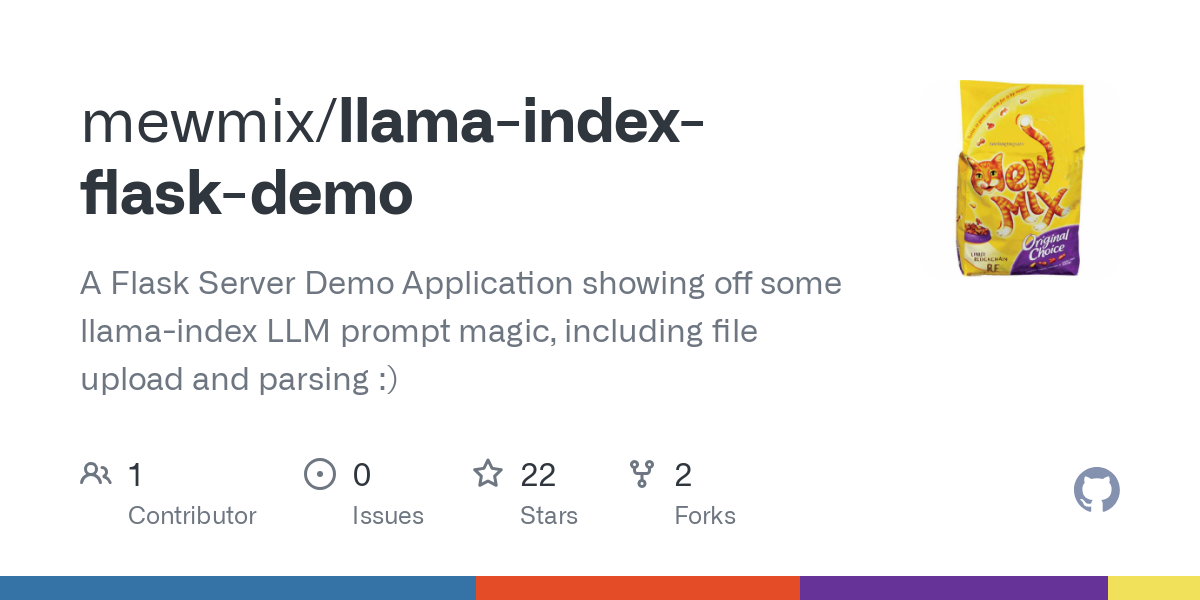 llama index flask demo