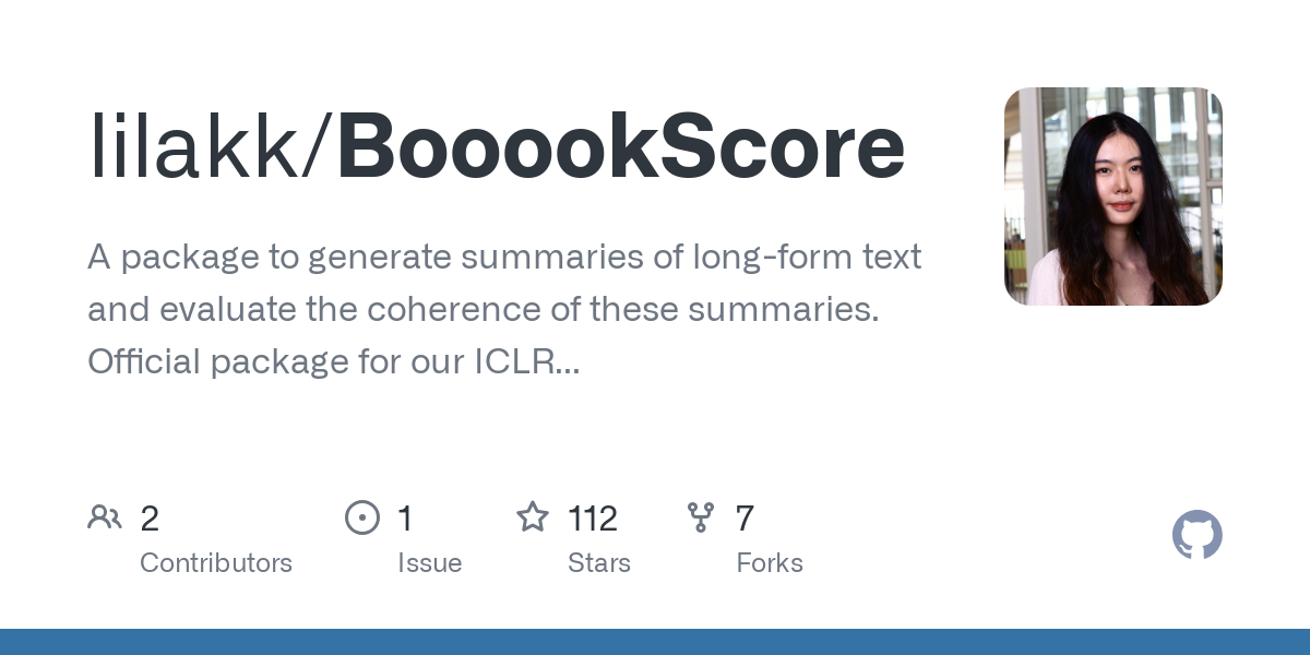 BooookScore