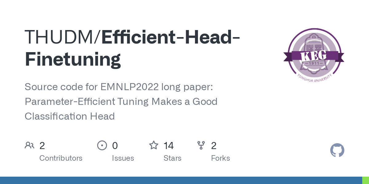 Efficient Head Finetuning