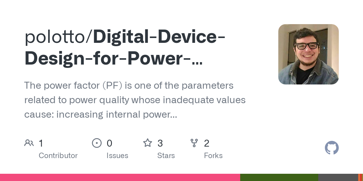 Digital Device Design for Power Factor Calculation