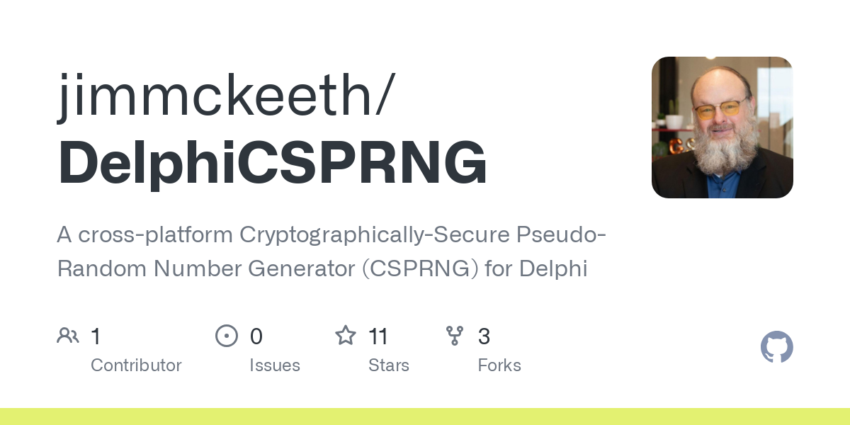 DelphiCSPRNG