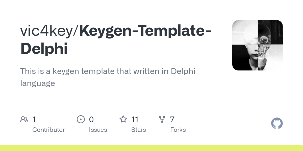 Keygen Template Delphi