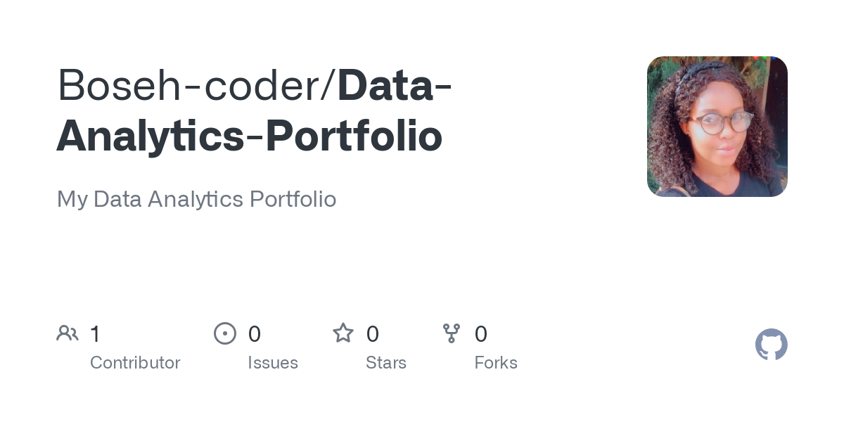 Data Analytics Portfolio