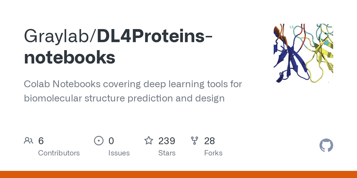 DL4Proteins notebooks