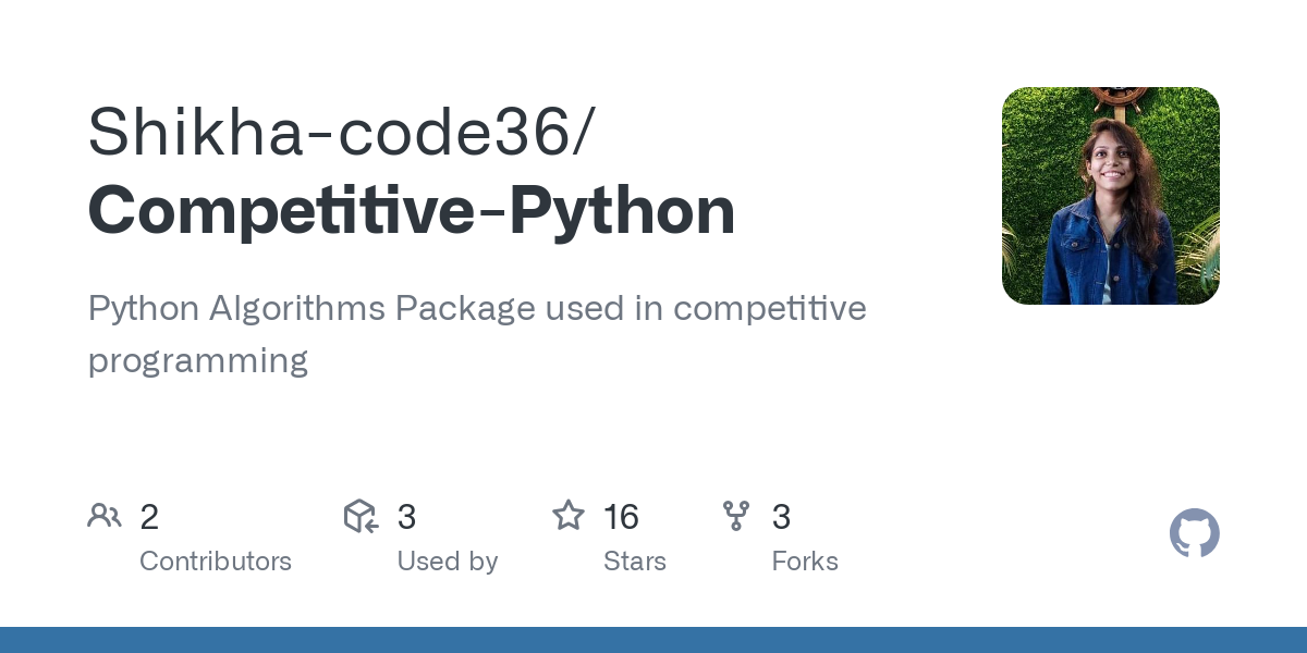 Competitive Python