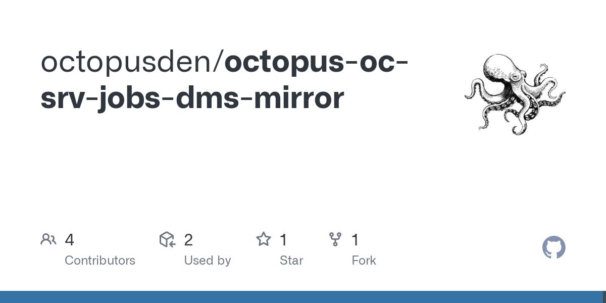 octopus oc srv jobs dms mirror