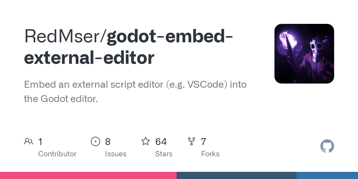 godot embed external editor