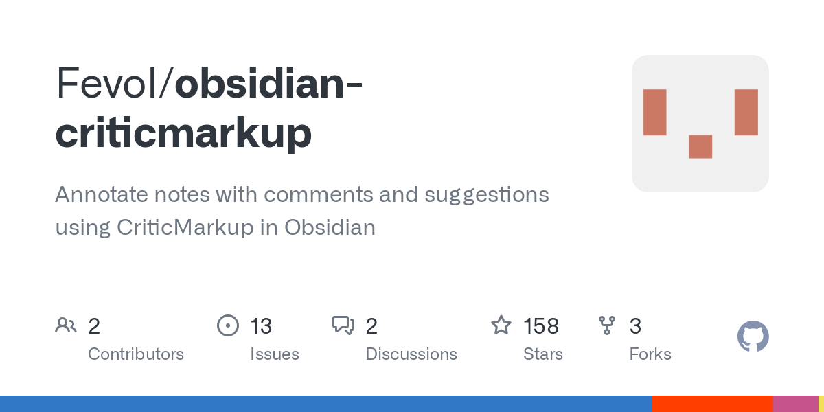 obsidian criticmarkup