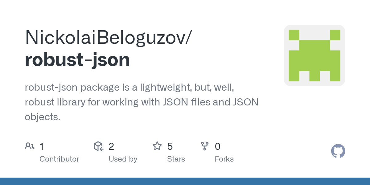 robust json