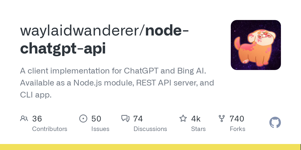 node chatgpt api