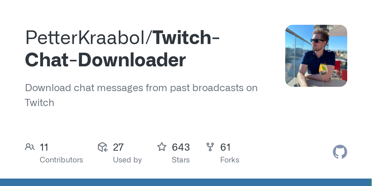 Twitch Chat Downloader