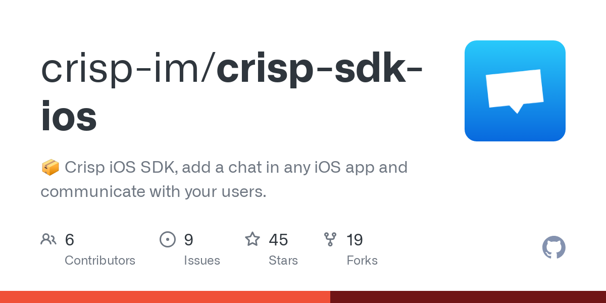 crisp sdk ios