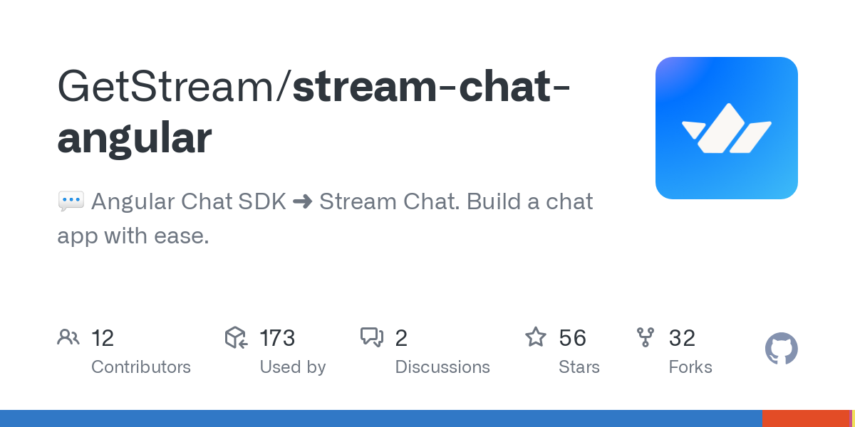 stream chat angular