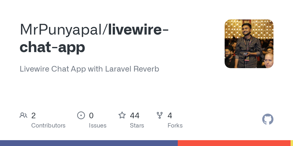 livewire chat app