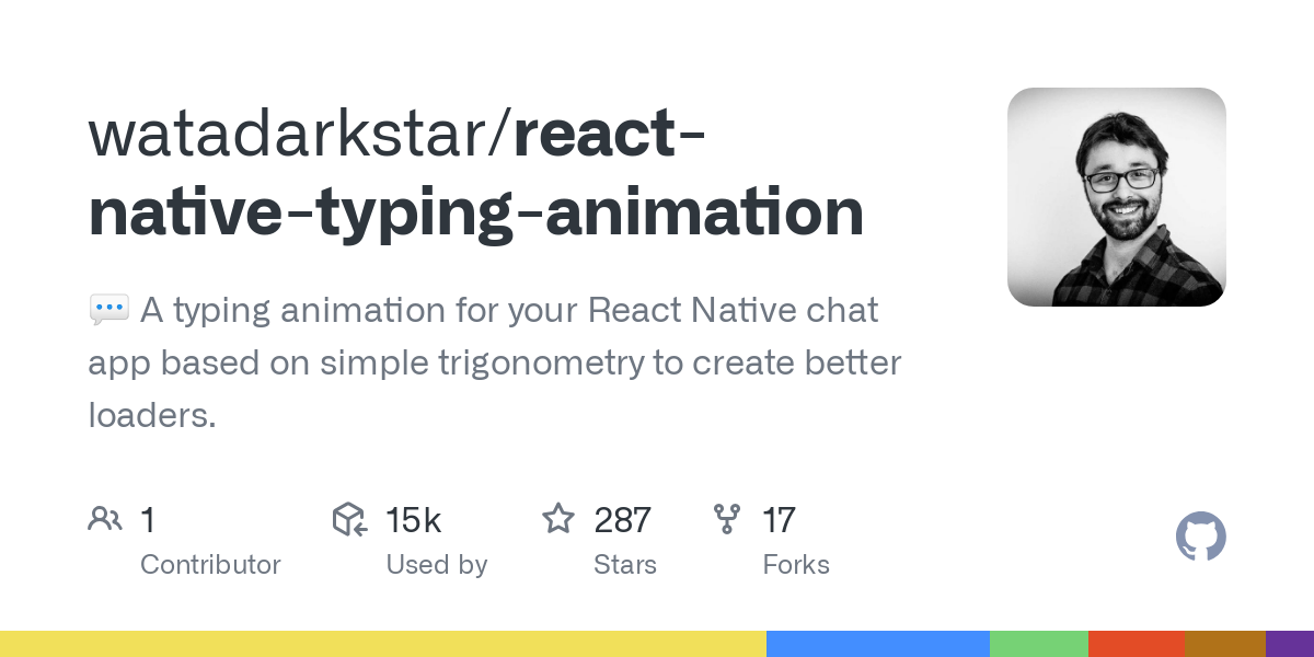 react native typing animation