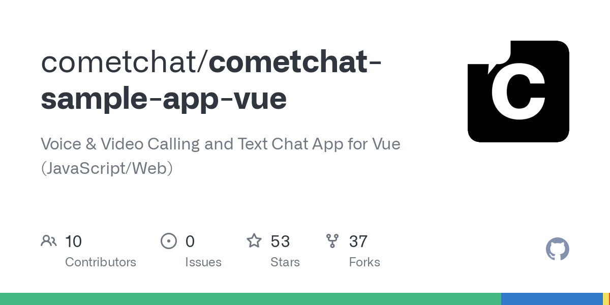 cometchat sample app vue