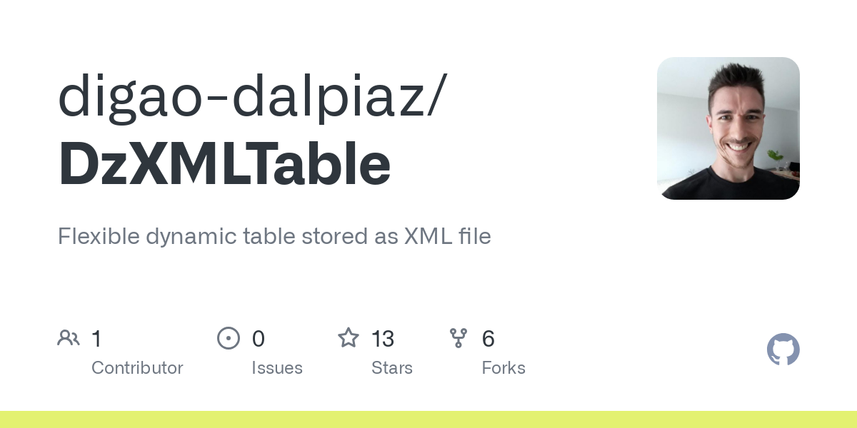 DzXMLTable