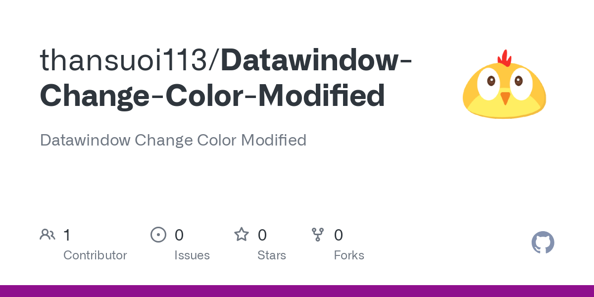 Datawindow Change Color Modified