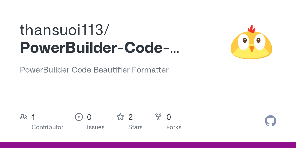 PowerBuilder Code Beautifier Formatter