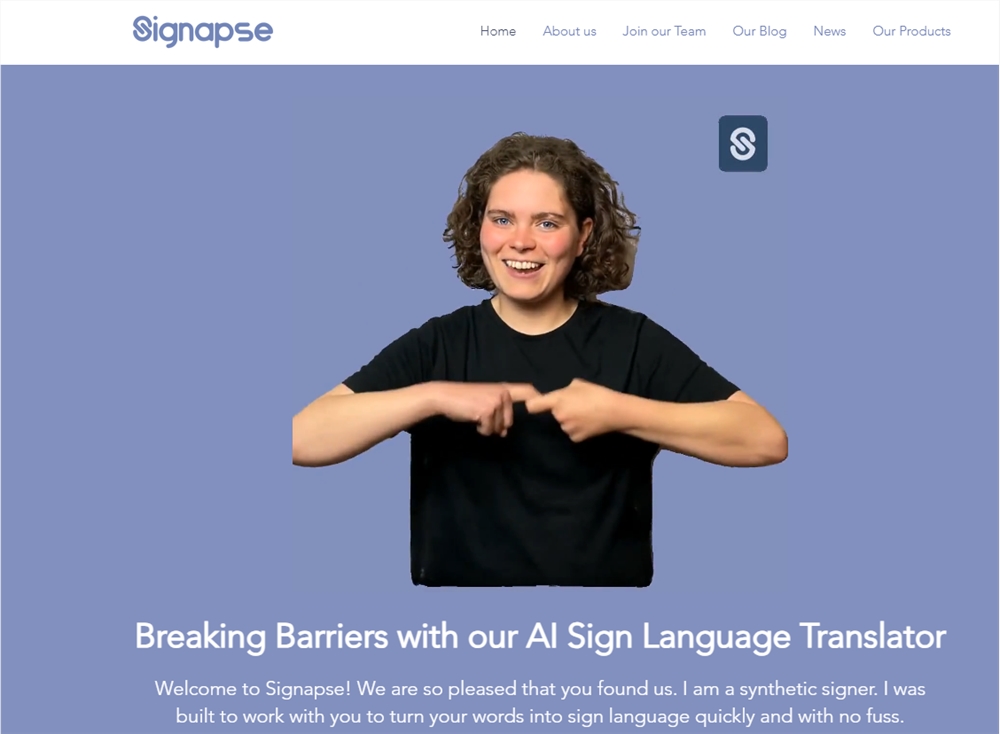 อีกฉากลงจอดของการสร้างวิดีโอ! Signapse ใช้ภาษามือ AI เพื่อปรับโฉมโลกการสื่อสารสำหรับคนหูหนวก
