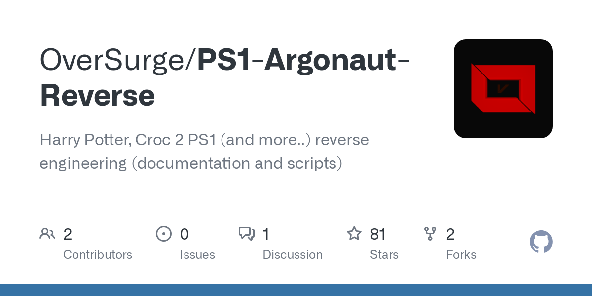 PS1 Argonaut Reverse