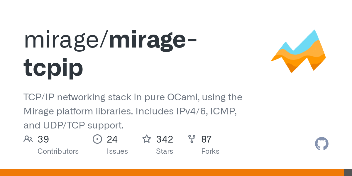 mirage tcpip