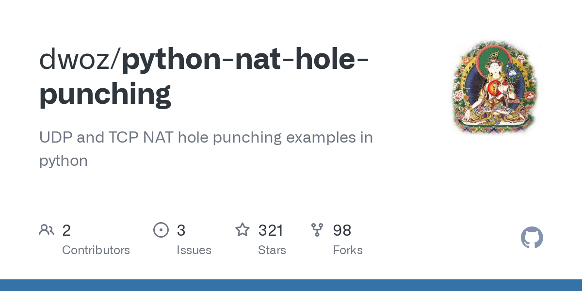 python nat hole punching