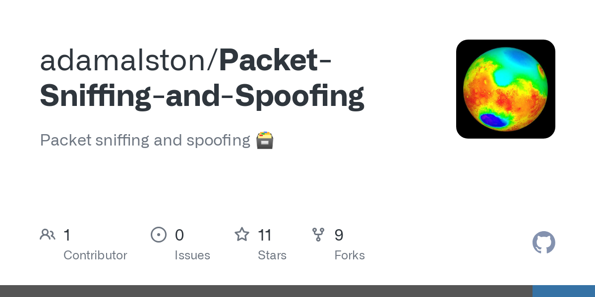 Packet Sniffing and Spoofing