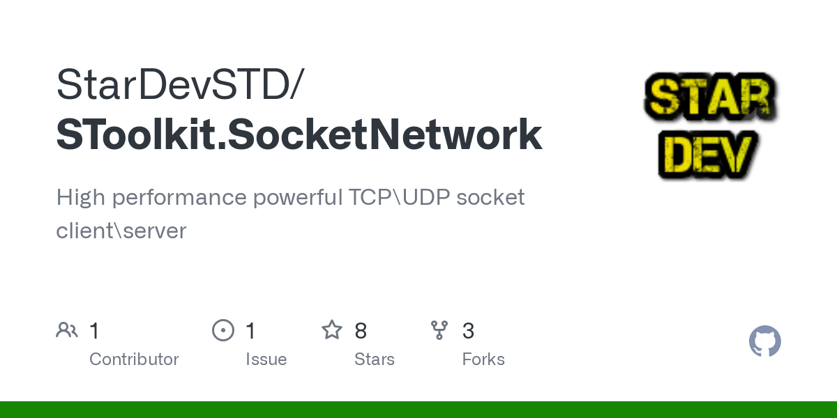 SToolkit.SocketNetwork