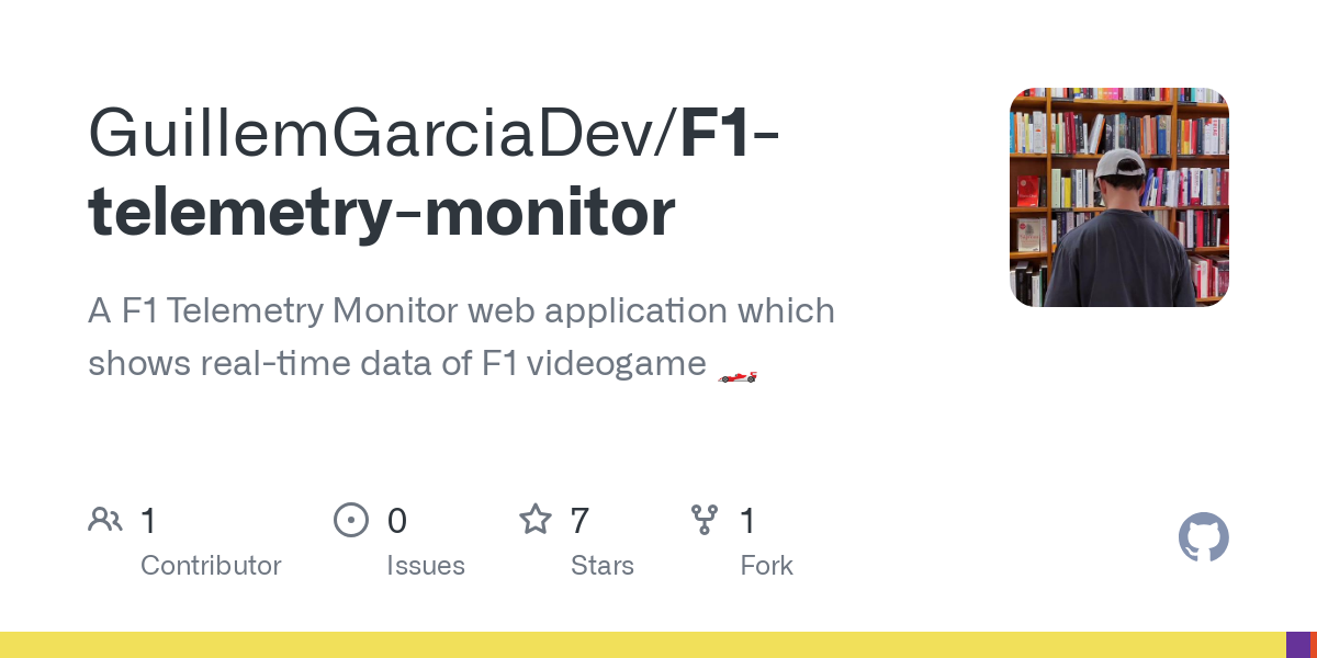 F1 telemetry monitor