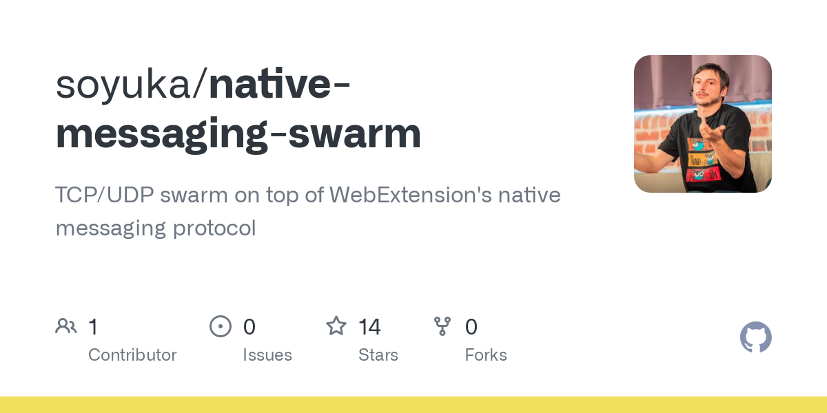 native messaging swarm