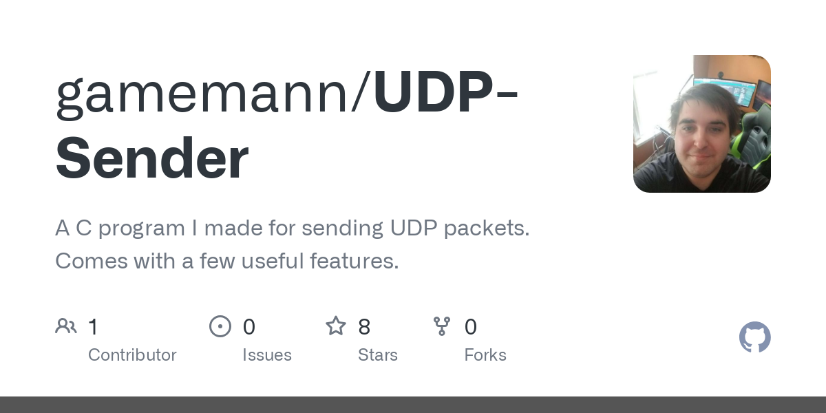 UDP Sender