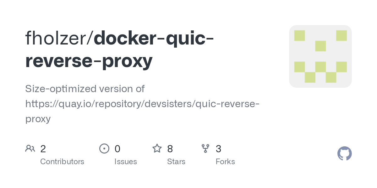 docker quic reverse proxy