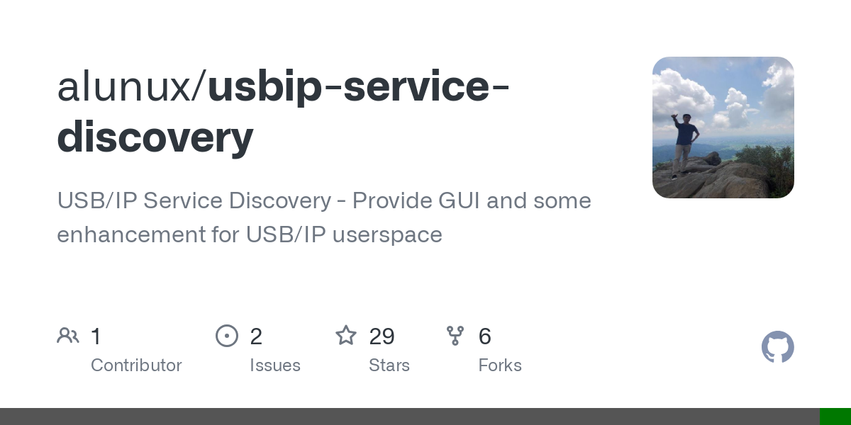 usbip service discovery