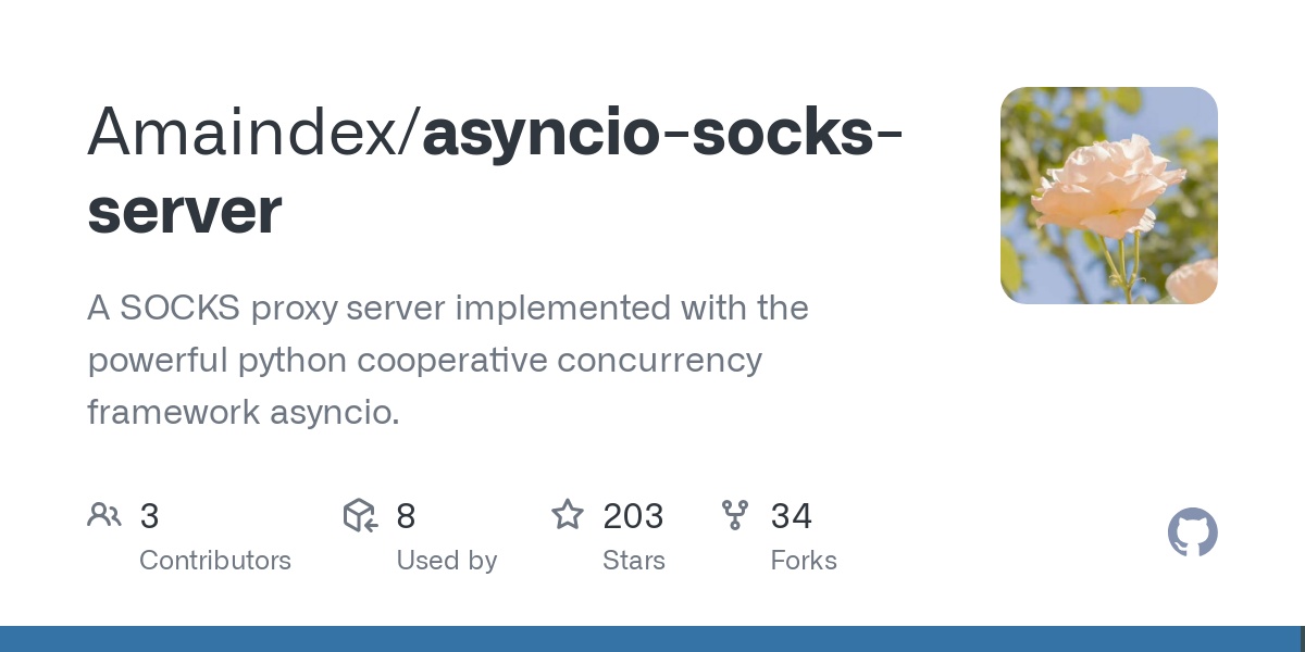 asyncio socks server