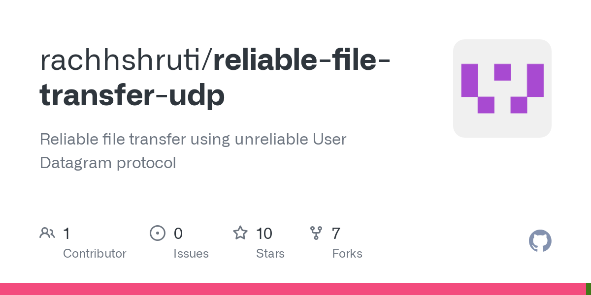 reliable file transfer udp