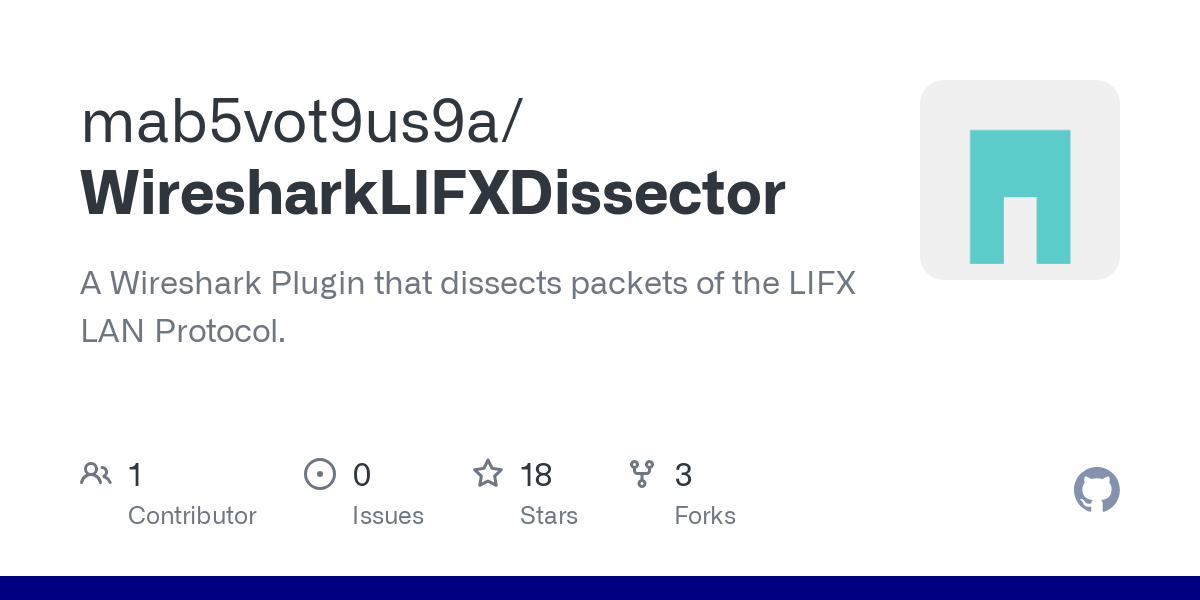 WiresharkLIFXDissector