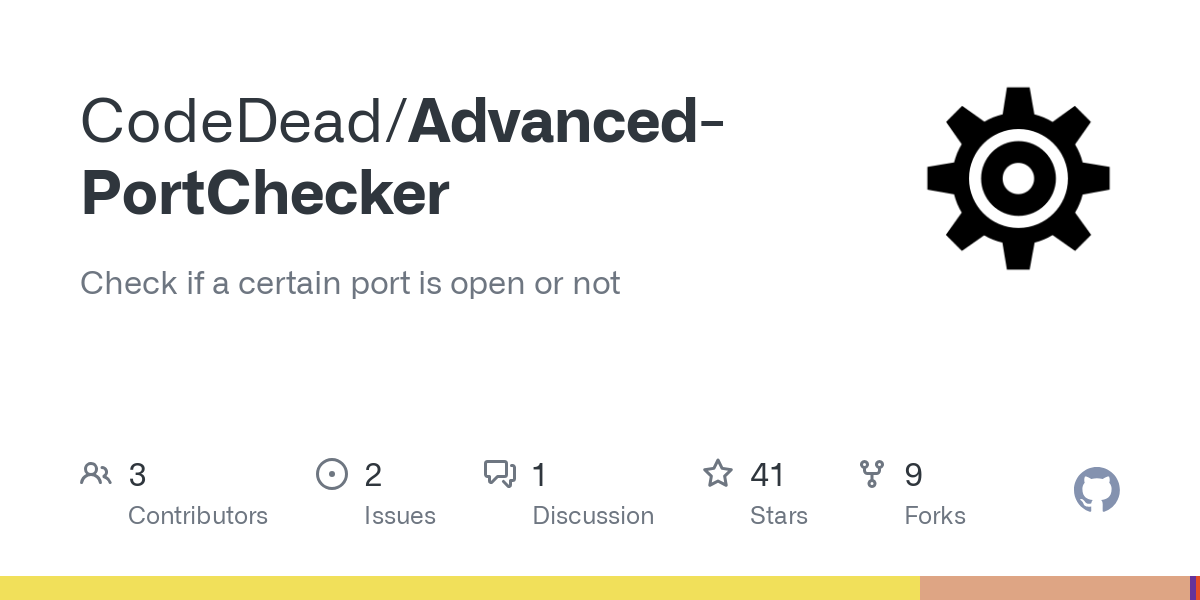 Advanced PortChecker