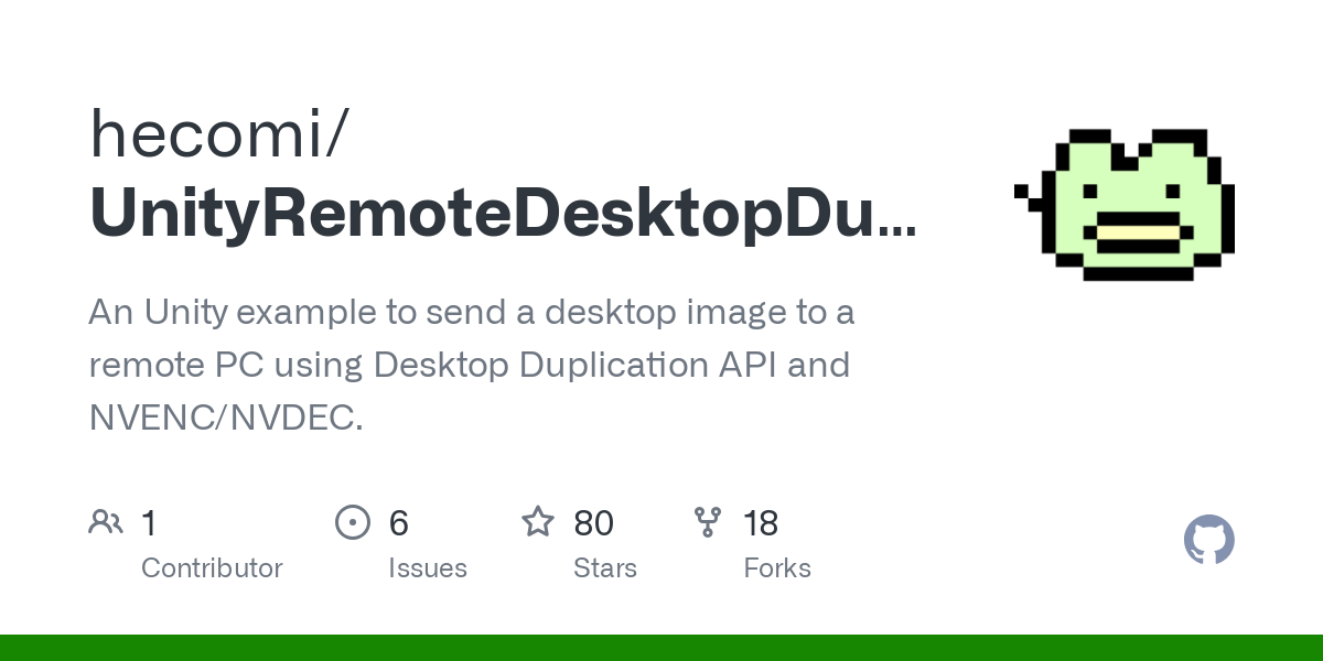 UnityRemoteDesktopDuplication