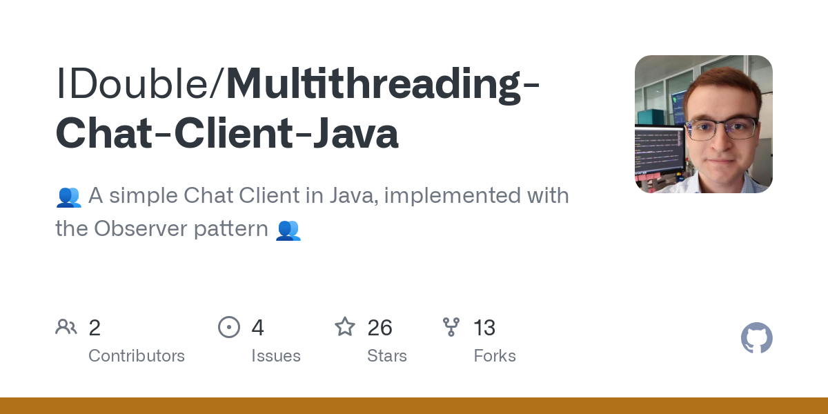 Multithreading Chat Client Java